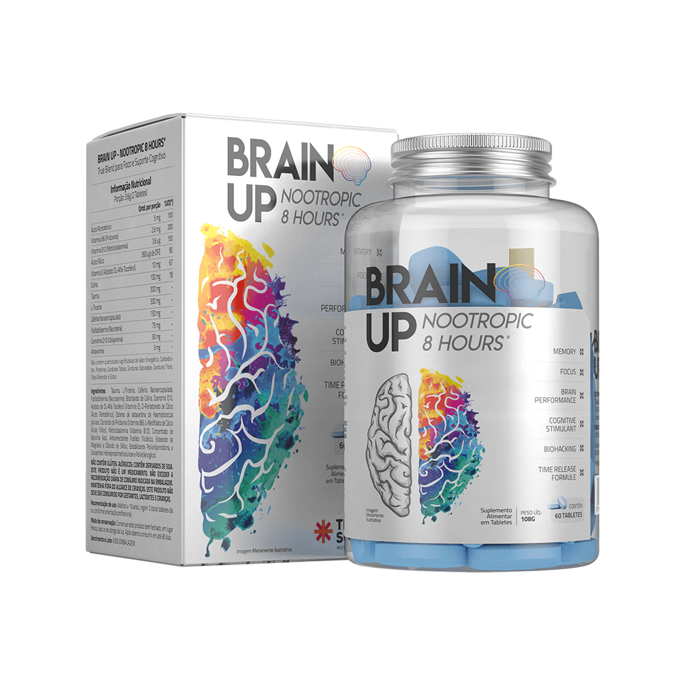 Nootrópico Brain Up 60 Tablets - Truesource